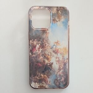 Artistic iPhone 15 PRO MAX Case with Angelic Design